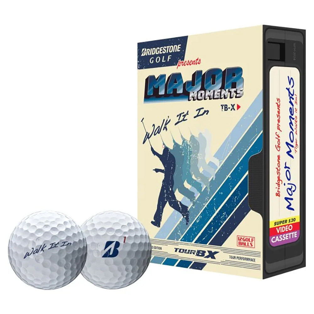 Bridgestone Tour B X Tiger Woods PGA Champ Walk It In White Golf